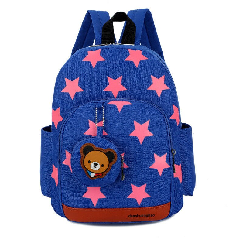 2019 novo saco de escola do berçário da criança estrelas mochila do jardim de infância leve reino unido