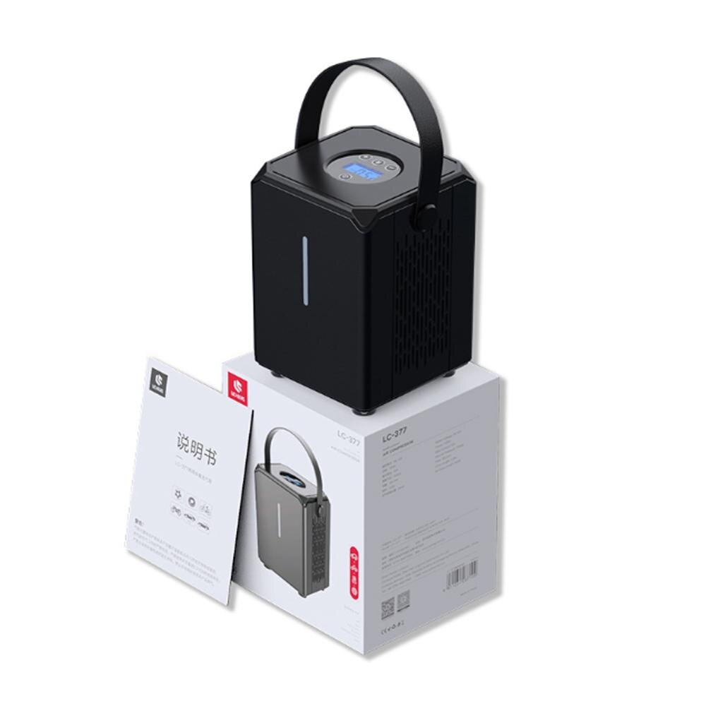 Car Air Compressor 6000mAh Battery Tire Inflator Protable Electric Car Air Pump Digital Auto Tyre Pump for Car Motorcycle Ball: Default Title