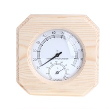 Sauna Hout Thermometer Hygrometer Hygrothermograph Temperatuur Instrument