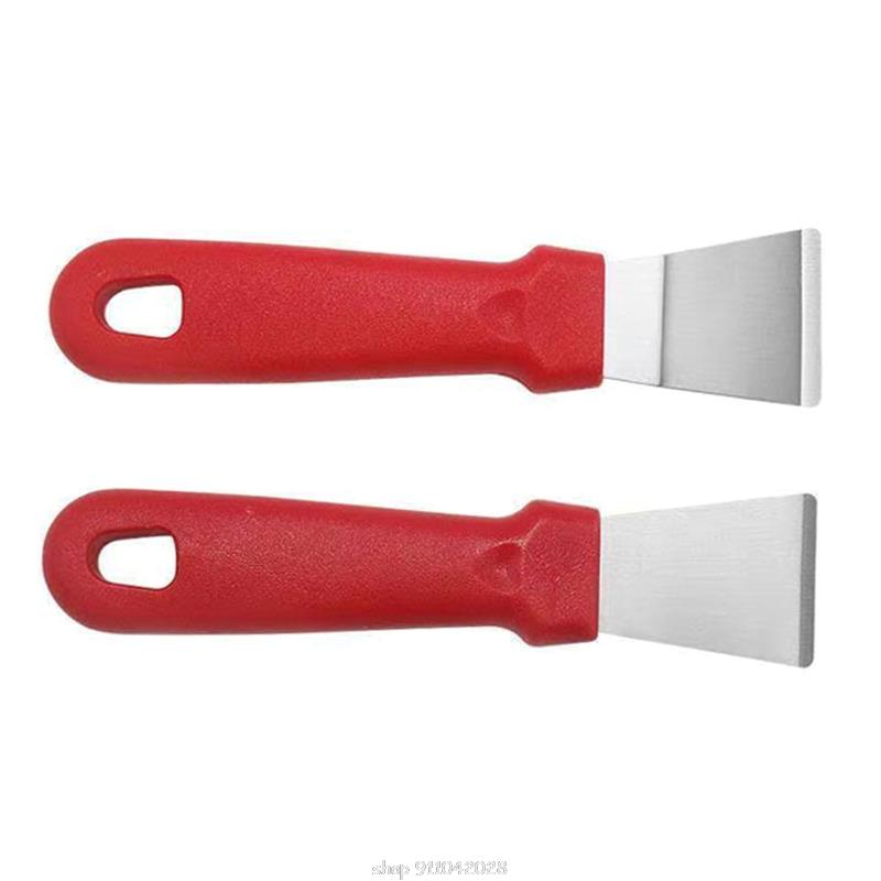Home Cleaning Tool Glass &amp; Ceramic Hob Scraper Cleaning Utensils Ovens Stoves Induction Hob Multi-Kitchen Cleaning Tool