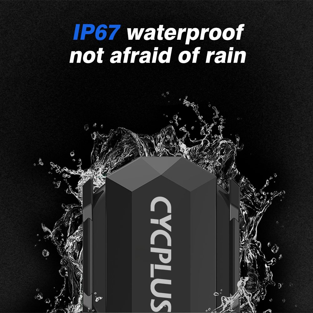 CYCPLUS C3 Kadensnopeus Dual Sensor - Vedenpitävä Bluetooth 4.0 ANT+ Polkupyörän Nopeusmittari Polkupyörätietokoneisiin