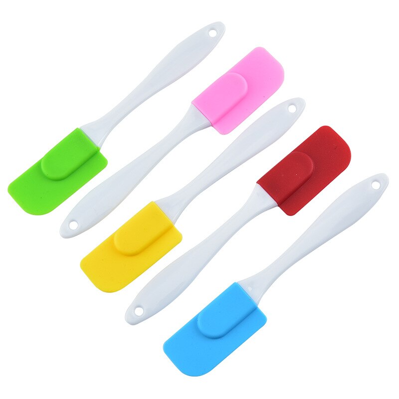 1Pcs Multi Purpose Silicone Cake Spatula High-temperature DIY Baking Tools Cookie Pastry Scraper Kitchen Supplies Butter Spatula