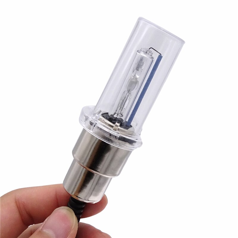 1 Set Universal 12V/35W Motorcycle Headlight Lamp Bulb Motor Ballast HID Xenon Lights Kit For H4 BA20D H6 Hi/Lo 6000K Headlamp