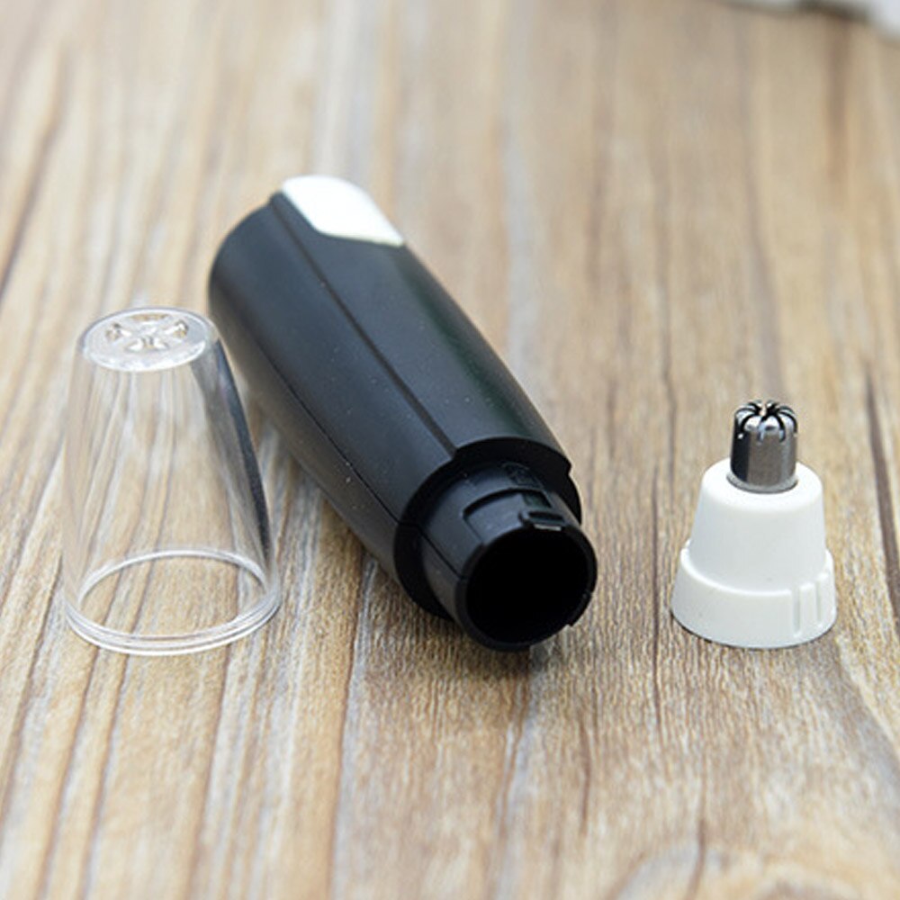 Tondeuse électrique noire pour nez et oreilles, pour hommes et femmes, coupe indolore, lames résistantes à l'eau, 1 pièce: Default Title