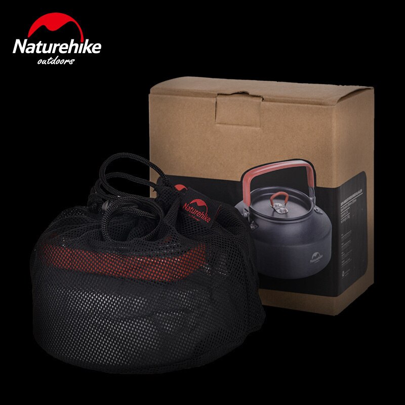 Naturehike Tragbare draussen Camping Teekanne Leichte Wasserkocher Kaffee Topf Trinken Tee Wasserkocher 1,1 L 1,45 L 1,6 L