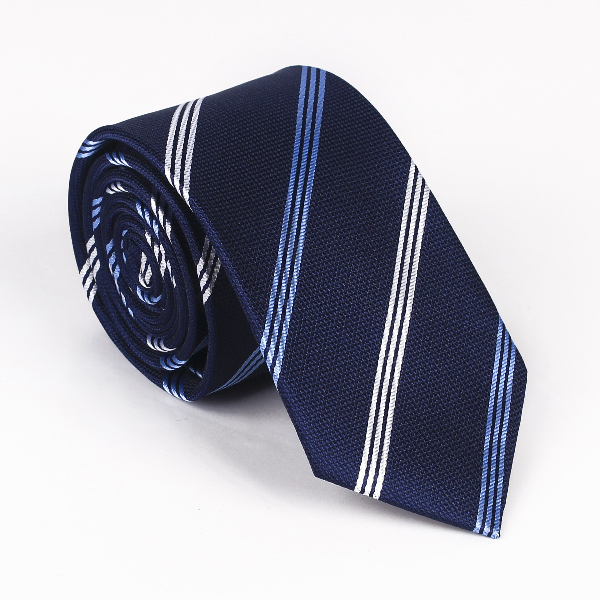 Männer Krawatten Klassische männer Streifen verrotten Marine Blau Hochzeit Krawatten Jacquard gewebte Männer Solide Geschäft Krawatte Tupfen krawatten
