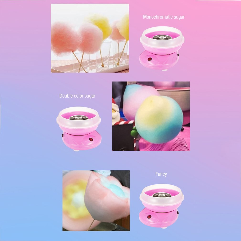 Electric DIY Mini Sweet Cotton Candy Maker Marshmallow Machines Portable Cotton Sugar Floss Machine 450W