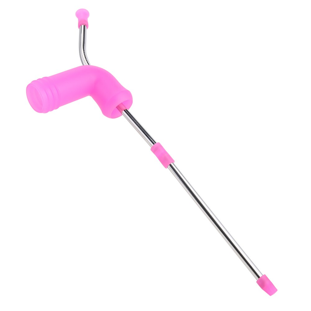 Bier Snorkel Dubbele Bier Snorkel Stro Voor Festivals Party Bar Drinken Gereedschap Wijn Dispenser Trechter Slammer Snorkel: A-Pink