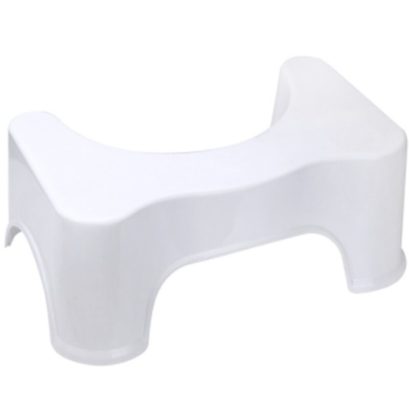 Toilet Squatty Step Stool Child Old People Foot Seat Rest Bathroom Potty Squat Aid Helper Anti-slip Heightened Chair 4Colors SW: White