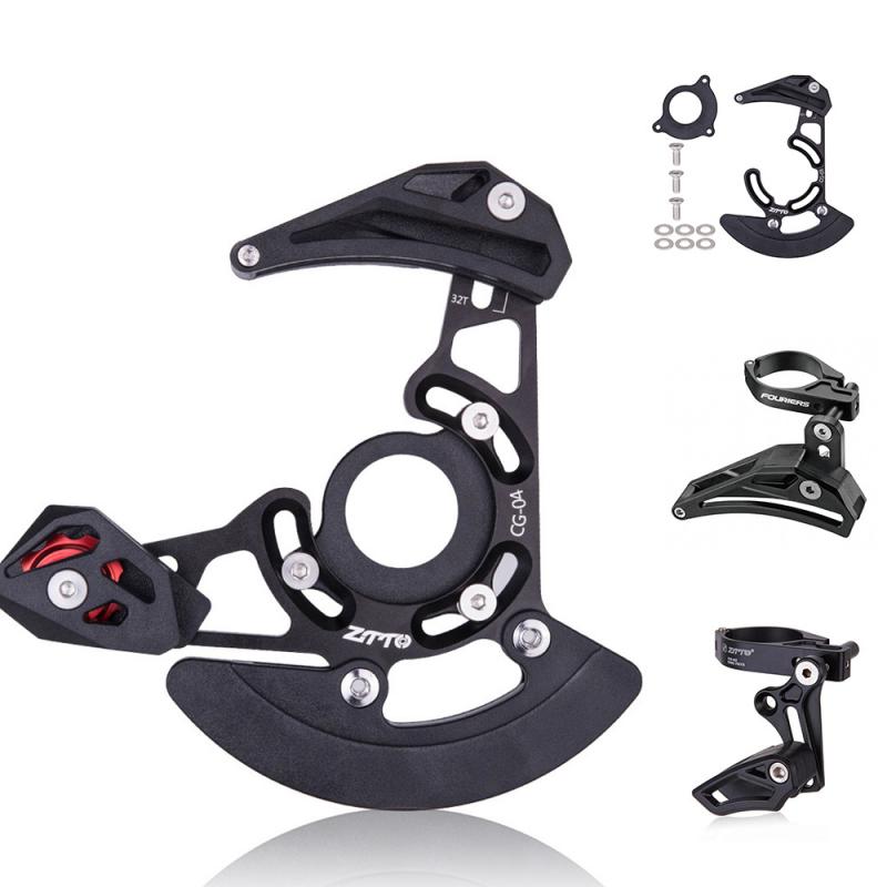 Guía para cadena bicicleta de montaña bicicleta de aleación de aluminio de tensor de cadena MTB cadenas guía accesorio de ciclismo para la bicicleta partes