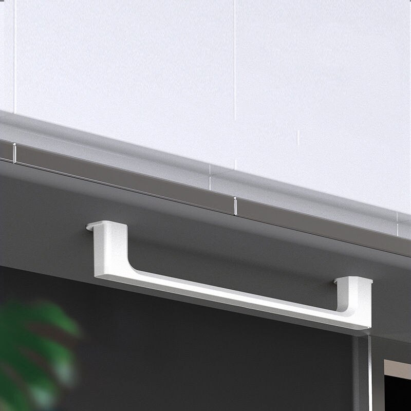 Zelfklevende Handdoek Houder Rek Wandmontage Handdoek Hanger Badkamer Handdoek Bar Plank Rolhouder Opknoping Haak Badkamer Organizer