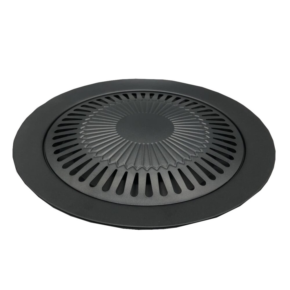 Draagbare Koreaanse Barbecue Lade Outdoor Rookloze Barbecue Grill Anti-aanbak Pan