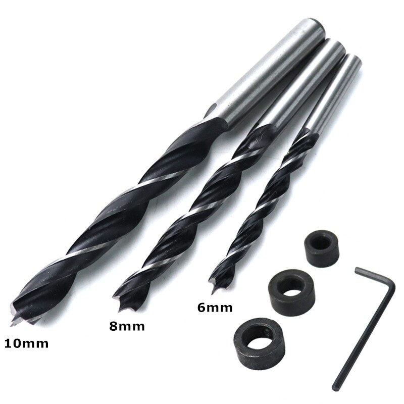 90 Degree Straight Angle Drill Guide Pocket Hole Jig Kit Aluminum Alloy Hole Locator Doweling Jig Woodworking Tools: Orange