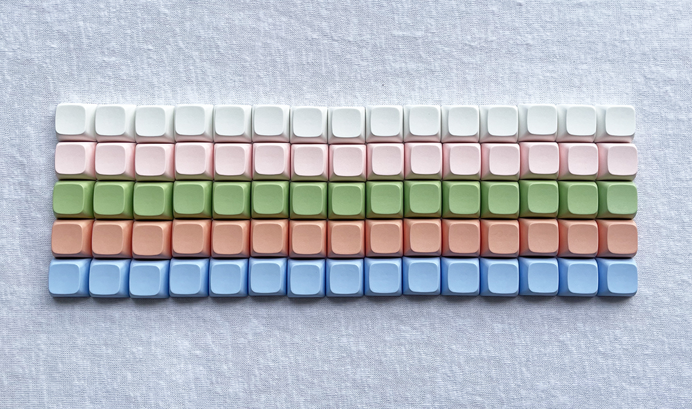XDA-teclas para teclados mecánicos, compatibles con Kailh Gateron Cherry MX, RGB75 XD75 KBD75: xda1 8.7mm height
