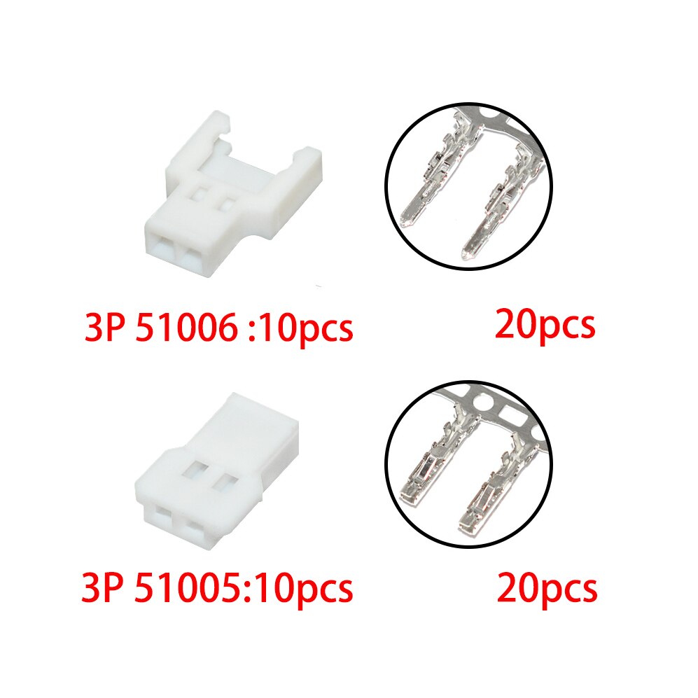 51005 51006 MX2.0 2.0Mm Connector Socket Pin Header Mannelijke Vrouwelijke Socket Terminal 51005 51006 Mx2.0 2P 3P 4P 5P 6P Pin