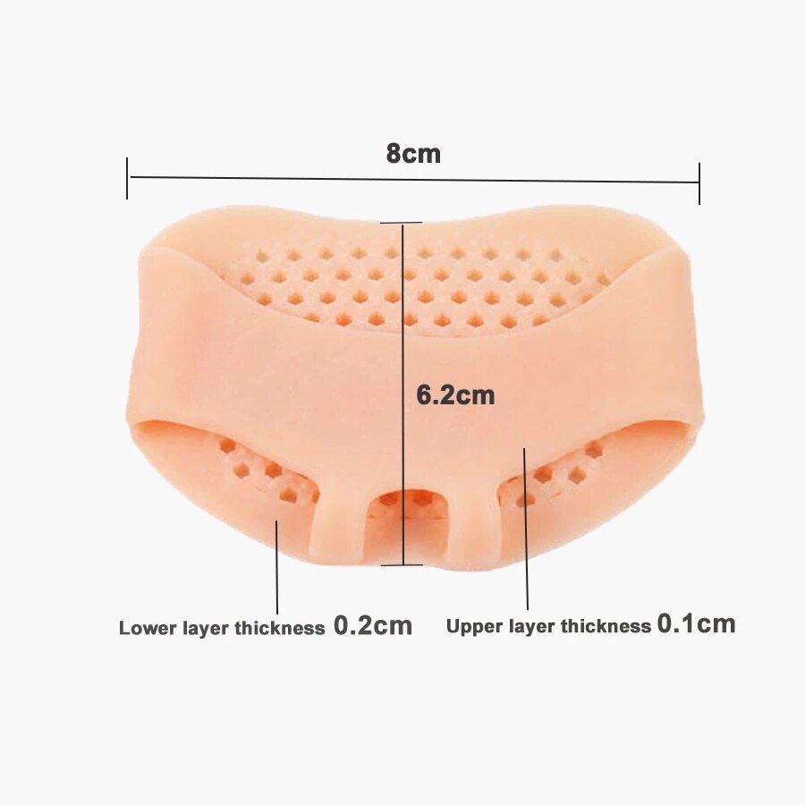 Silicone Gel Honeycomb Forefoot Pads for Women High Heel Half Yard ...