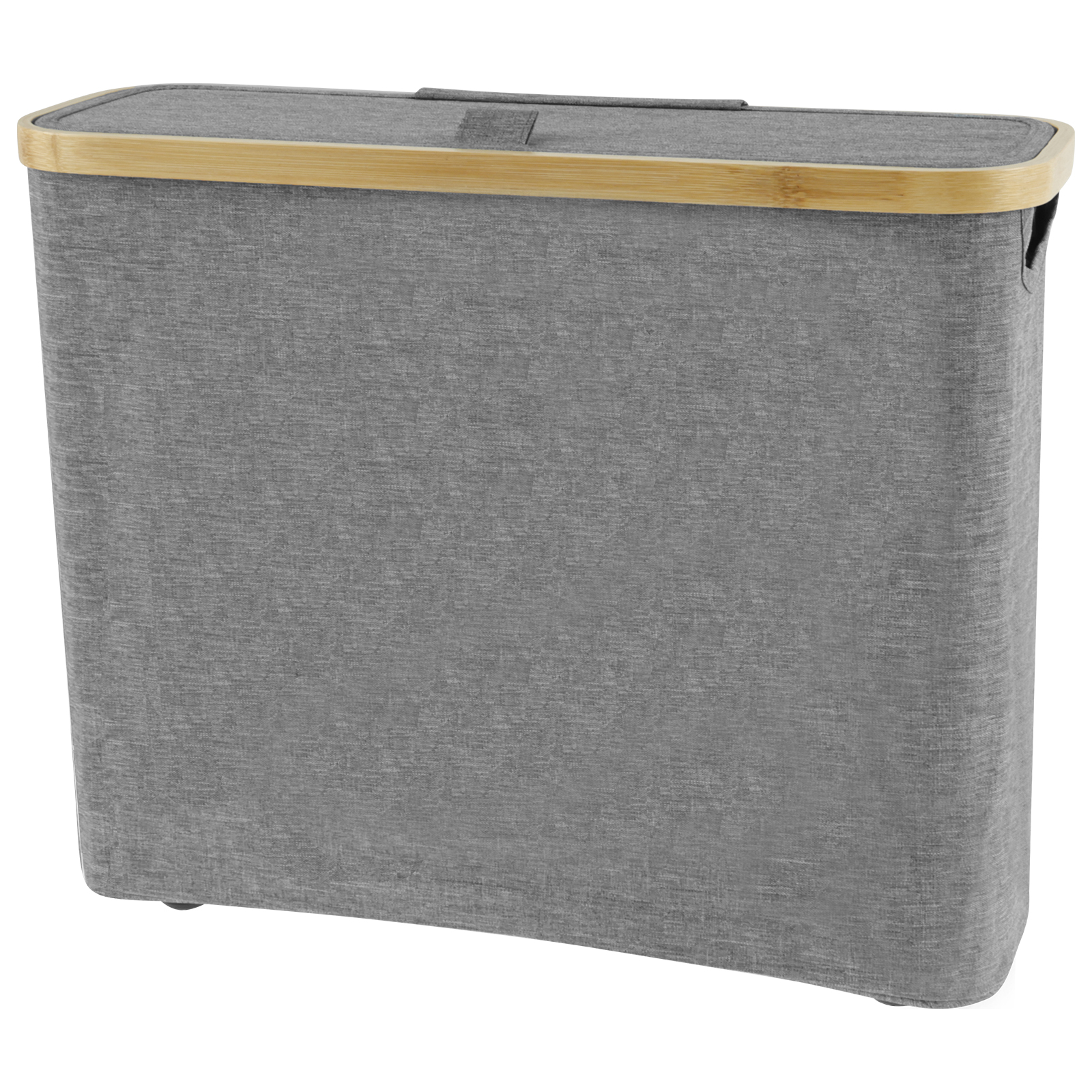 Badkamer Toiletpapier Mand Oxford Doek met Deksel Ademend Grote Capaciteit Papierrol Organizer Mand Dispenser: Blauw