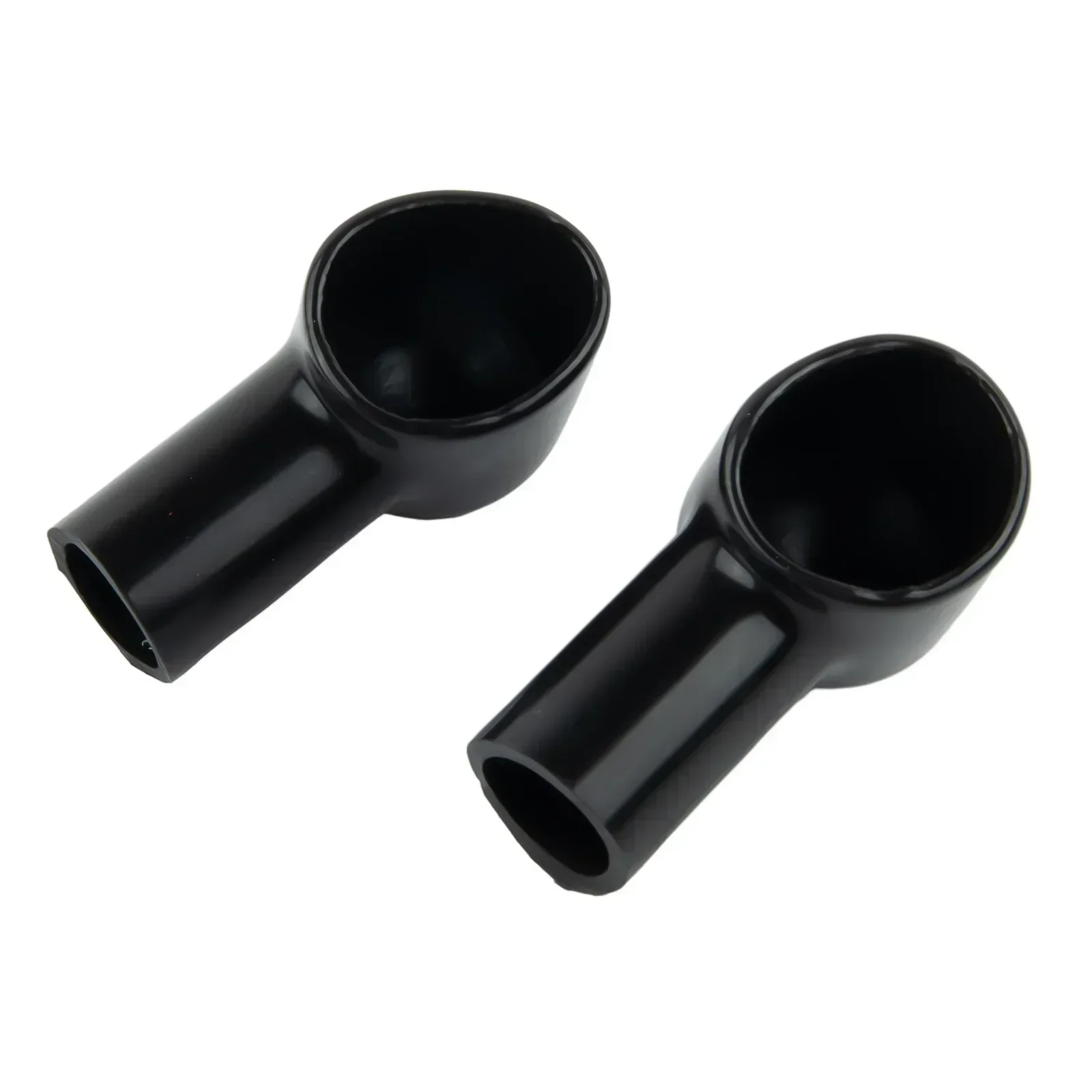 20 Stück Autobatterie-Isolier abdeckung schwarzer Anschluss stiefel runder Gummi 20x12mm PVC-Kabels chuh schutz abdeckung Ösen kappe für Autowerk zeug