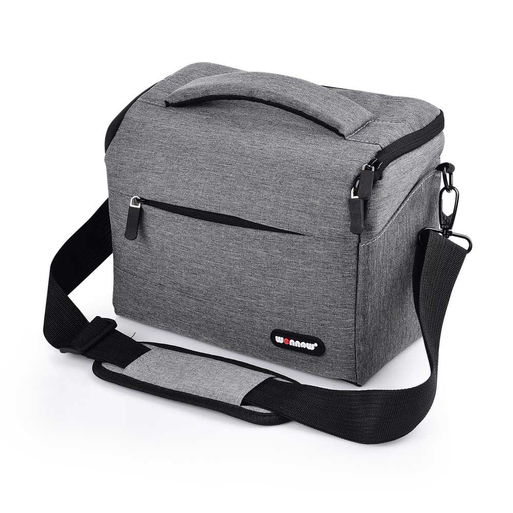 Wennew-funda para cámara Canon EOS Rebel SL2 SL1 T100 T7i T7 T6 T6i T6s T5i T5 T4i T3i T3 T2i T1i XTi XSi 650D 600D 550D: Gray