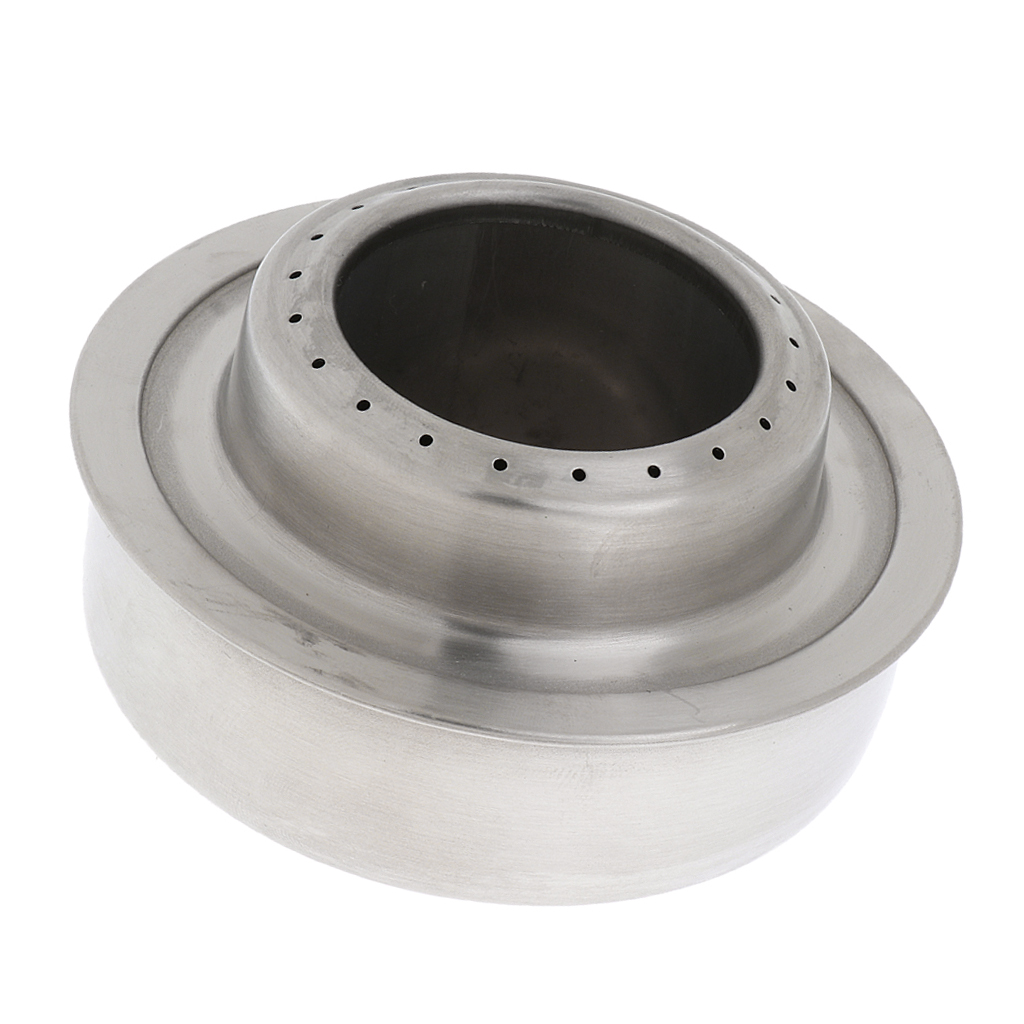 Mini Stainless Steel Alcohol Spirit Stove Camping Cooker Burner