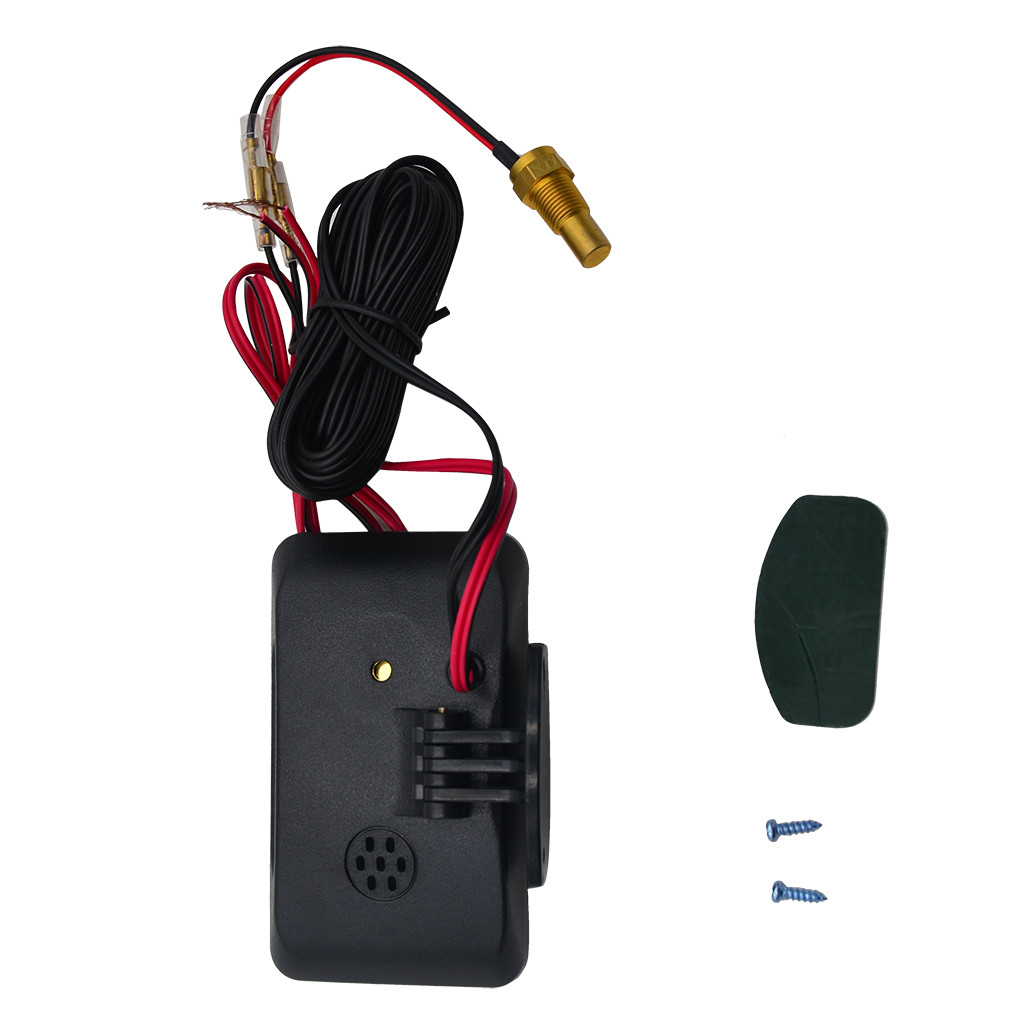 LCD Digital Display Voltmeter 12 V/24 V Auto LCD Water Temperatuur Meter Thermometer Voltmeter Gauge 2in1 Sensor shockproof # P15