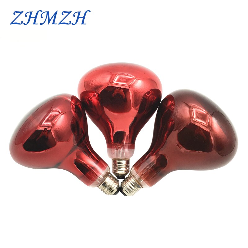 Lámpara calefactora de Fisioterapia por infrarrojos E27 de 220V, Bombilla calefactora para permanente de peluquería, lámparas de 150w, 250w y 275W