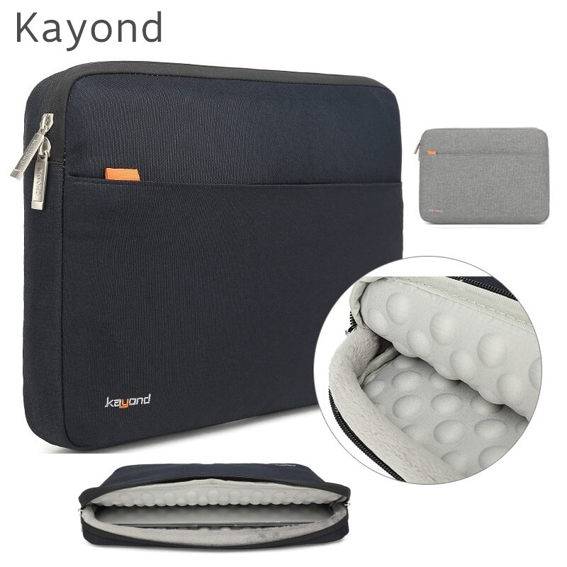 Brand Kayond Laptop Bag 13,14,15,15.6 inch, Shockproof Sleeve Case For Macbook Air Pro, Free