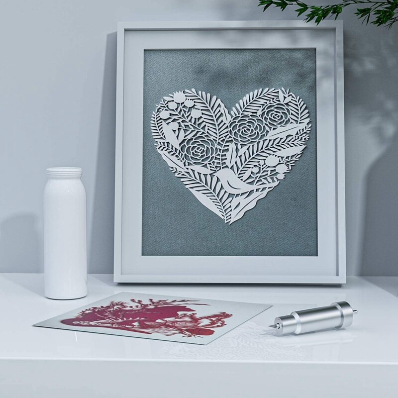 Cricut Explore – Kit de lames de remplacement, avec boîtier de lame, 30/45/60 degrés