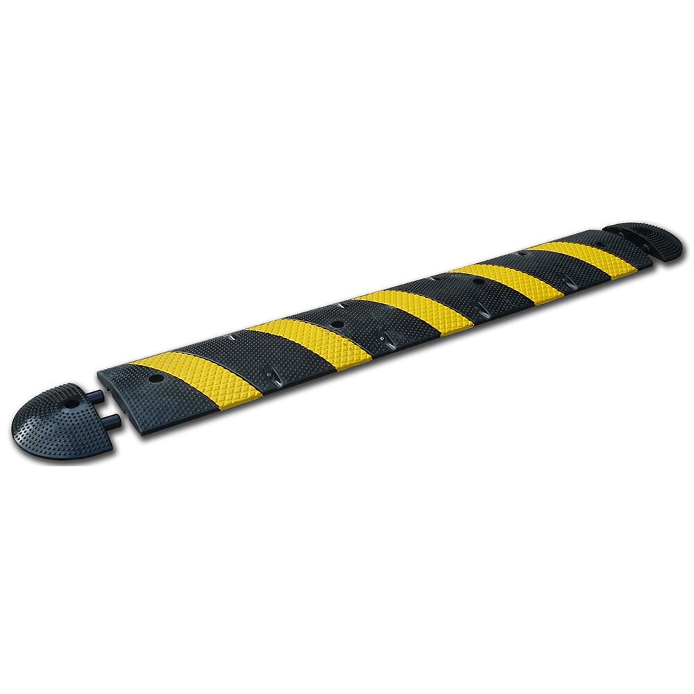 Hign Intensity One Way Rubber Road Speed Bump Hump