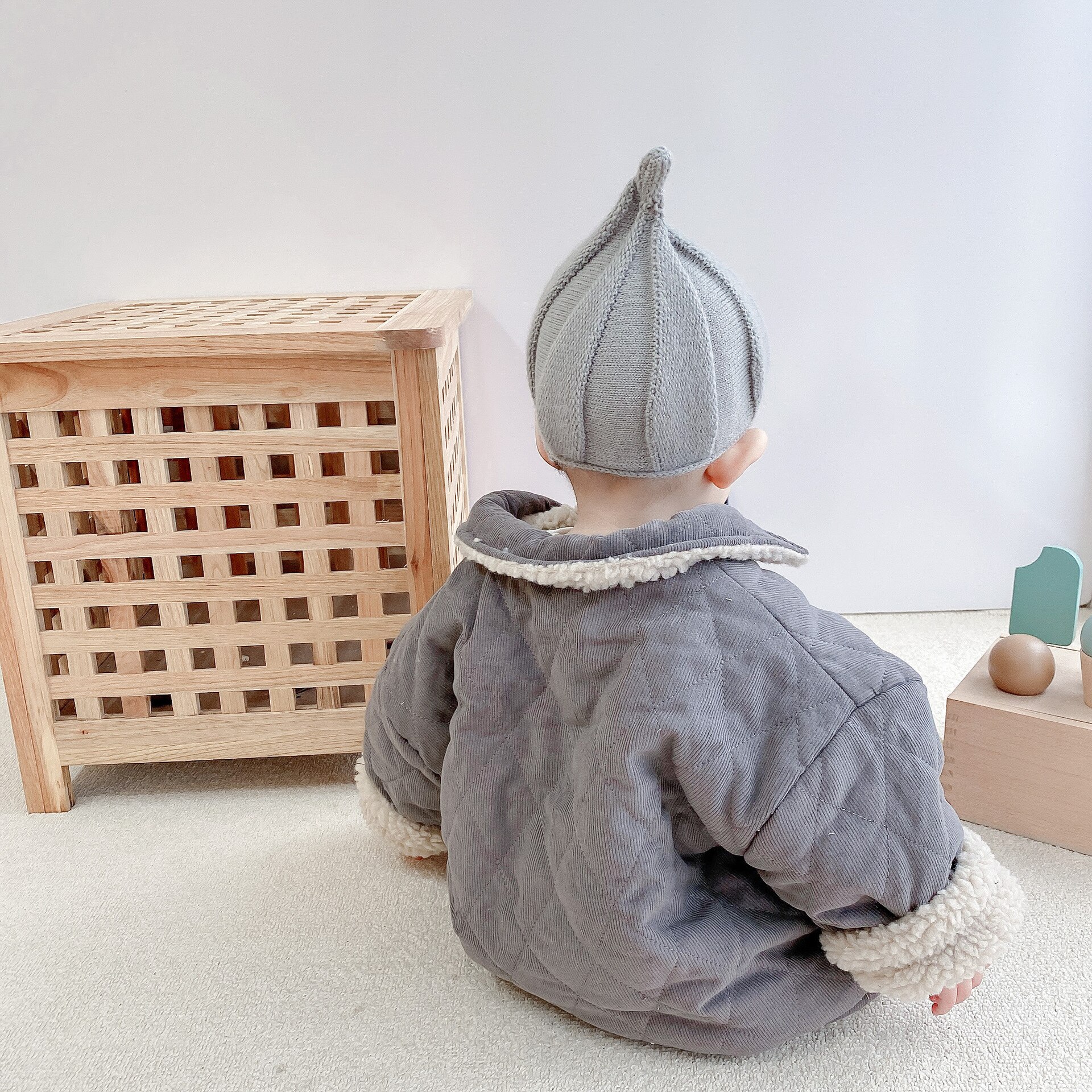 Kerst Winter Baby Jongens Meisjes Winter Thicken Corduroy Jasje Populaire Producten Jongens Warm Bovenkleding Jaar