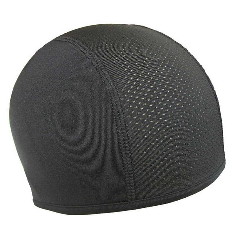 Anti-sweat Quick Dry Helmet Cycling Breathable Outdoor Sun Protection Cap ZJ55: Black