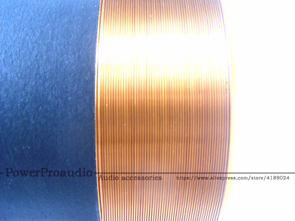2 stücke/1 paar 64mm Bass schwingspule SubWoofer 8Ohm Für 12 "15" zoll Lautsprecher repairss DIY