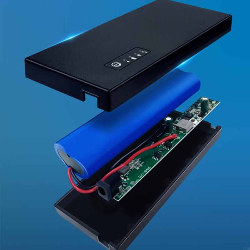 77ub 8000 mAh UPS Batería Comprobación 12V 3A Fuerza alimentación batería respaldo 3A, respaldo
