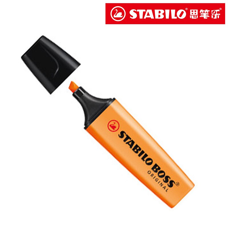 STABILO – stylo Fluorescent 9 couleurs, 1 pièce, marqueur: Orange