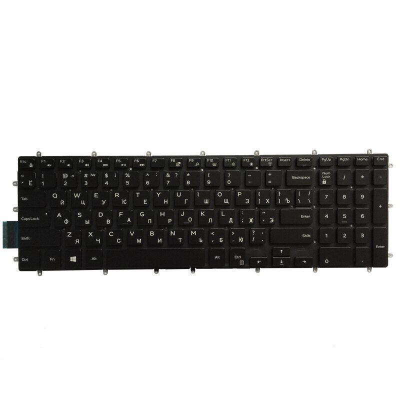 Russian RU laptop keyboard for Dell Vostro 15-5000 5568 V5568 Inspiron 7778 7773 7786 7779 7577 7567
