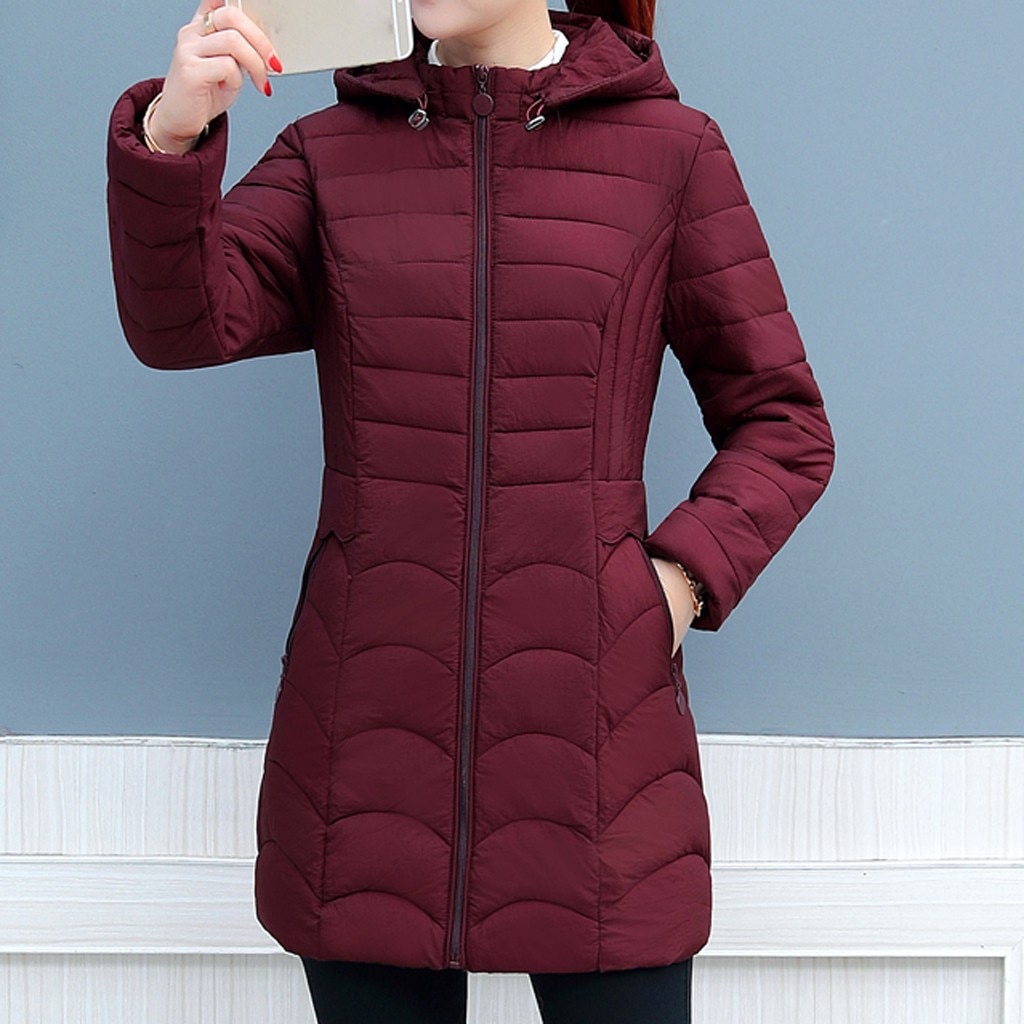 Female Jacket Autumn Women Outwear Classic Overcoat Women Clothing Winter Warm Cotton Long Sleeved Overcoa