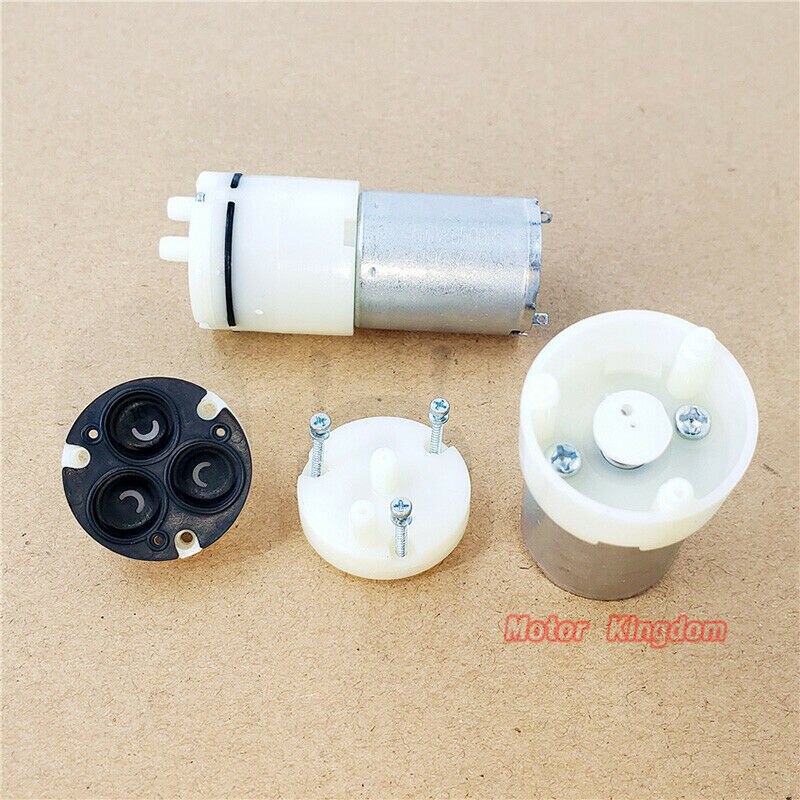 Used Small Air Pump DC 3V-5V 4V 0.5A Vacuum Pump Dual-way 2 Way Double