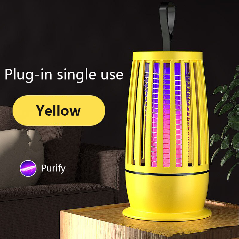 Muggenlamp Draagbare Muggenmoordenaar Afstotende Lamp Verwarming Vliegenval Mute Elektrische Insectenmoordenaar Usb Oplaadbare Indoorn Outdoor: Red & Green & Blue