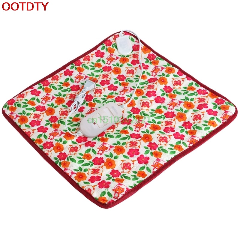 Alfombra calefactora para cama de perro y gato, cojín calefactor para cama de invierno, alfombra más cálida, 40x40cm