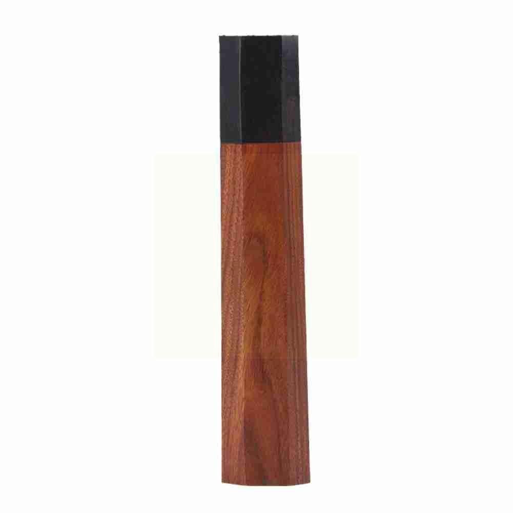 Japanische Kochmesser Griff Diy Küche Messer draussen Afrikanische Eco Einzelheiten Holz Messer Achteckige Freundliche Griff Zubehör I6a1