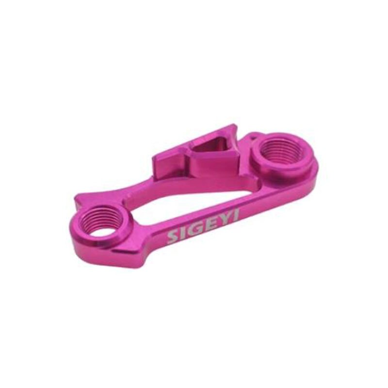 Fiets Transmissie Bescherming Achterste Hanger Extender Protector Voor Disc Braker Giant Disc/Giant Velg Disc: Cannondale pink