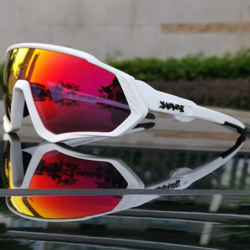 Plein air cyclisme lunettes De soleil sport route montagne lunettes De vélo UV400 vélo équitation pêche lunettes Oculos De Ciclismo 1 lentille: 08