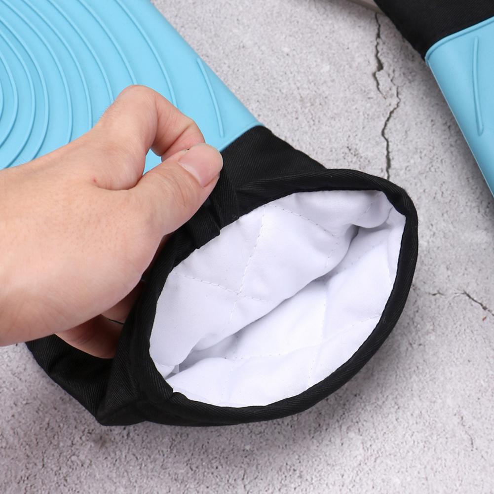 Gant de alimentaire, bonne Performance d'isolation, gants de cuisson flexibles en Silicone pour la cuisine à domicile, fournitures de pâtisserie, 1 pièce