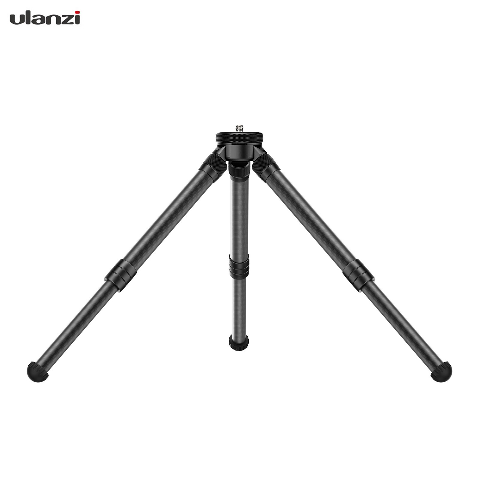 Ulanzi MT-28 Uitschuifbare Carbon Fibe Statief Stand 2-Hoogte 2-Hoek Verstelbare 2Kg Laadvermogen Tafel Statief Voor dslr Slr Telefoon Houder