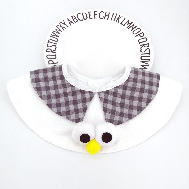 Koreaanse Baby Prinses Speeksel Handdoek Katoen Bib Borduurwerk Kleur Kinderen Verjaardag Laat Kraag: 14