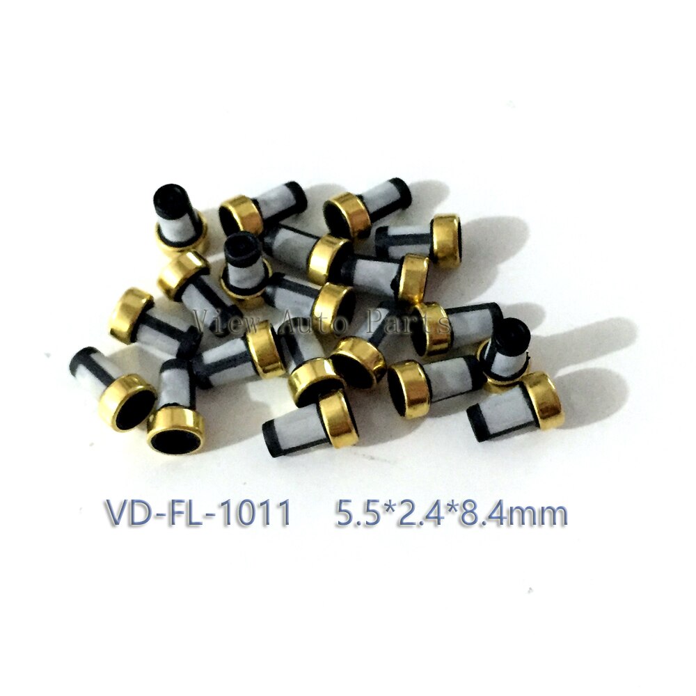 100 st bränsleinsprutare mikrokorg filter toppinsprutare reparationssatser vd-fl -1011