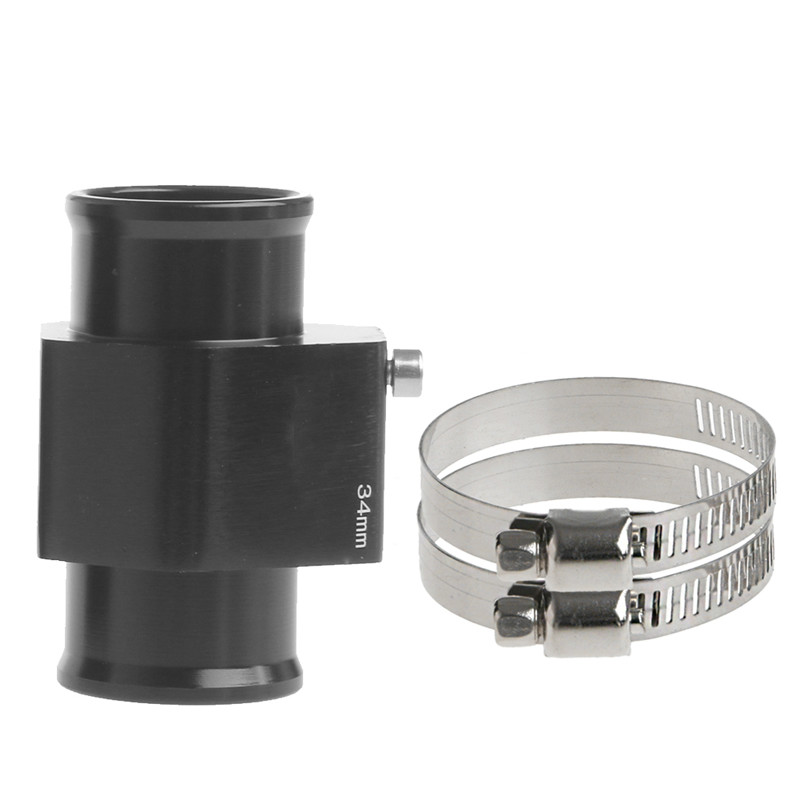 Auto Wasser Temperatur gemeinsam Rohr Sensor Messgerät Kühler Schlauch Adapter Größe 28/30/32/34/36/38/40mm: 34mm
