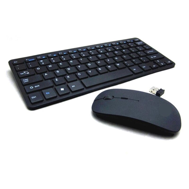 2.4G Wireless Keyboard and Mouse Combination Multifunction Small Keyboard Power Saving Mouse Wide Compatibility