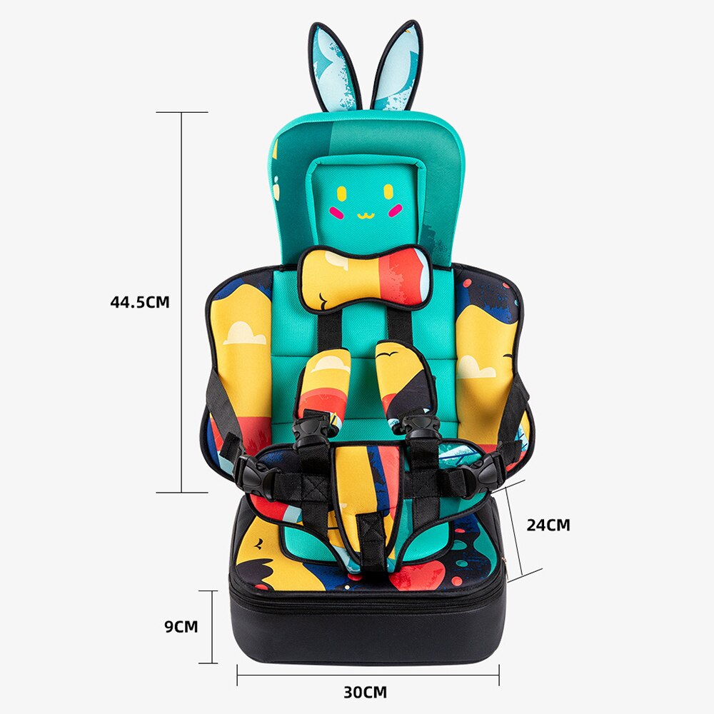 Baby Car Safe Seat Portable Adjustable 9 M-12 Years Old Five-Point Harness Thicken and Increase 9-36 kg Kids Children Seats
