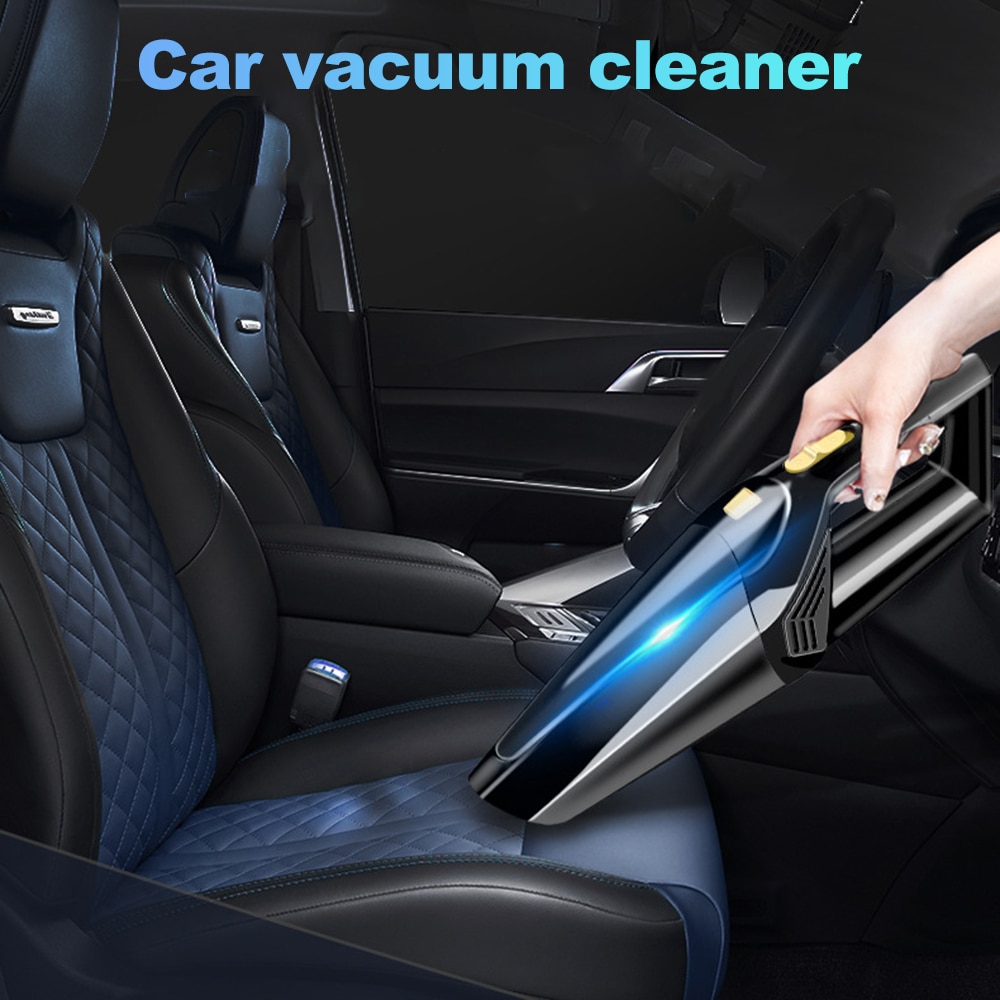 Car Vacuum Cleaner Corded Hand Vacuum Cord with High Power Mini Vacuum Cleaner Handheld Powered for Home and Car Cleaning